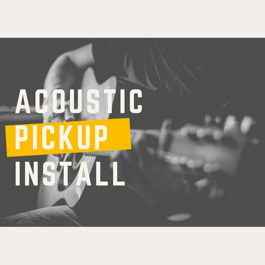 ACOUSTIC PICKUP INSTALL